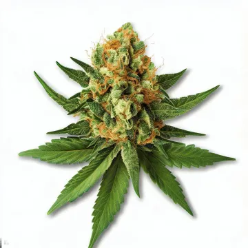Sour lemon Kush cannabis bud on Ganjacy.com