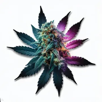 Nebula cannabis bud at Ganjacy.com