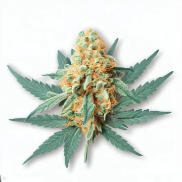 Peach Gasoline cannabis bud at Ganjacy.com