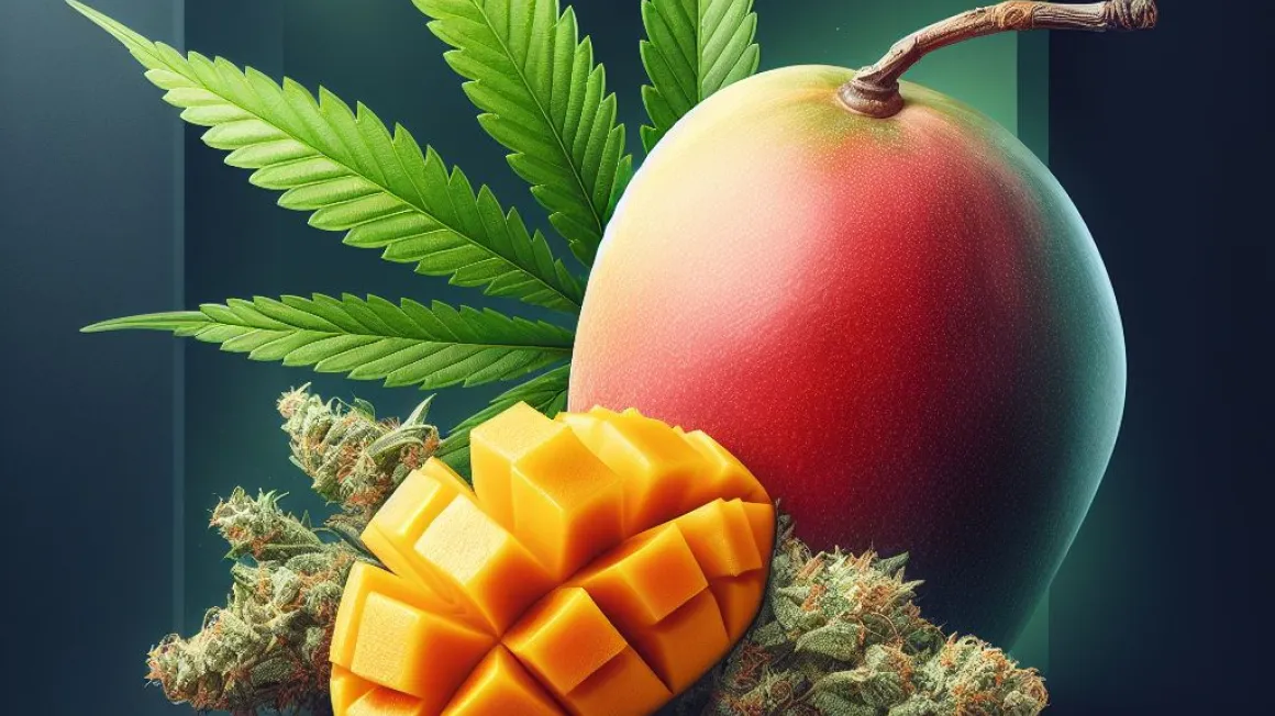 Enjoy a slice of mango with weed from ganjacy.com